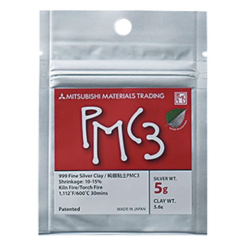 純銀粘土PMC3（600℃焼成タイプ）5ｇ