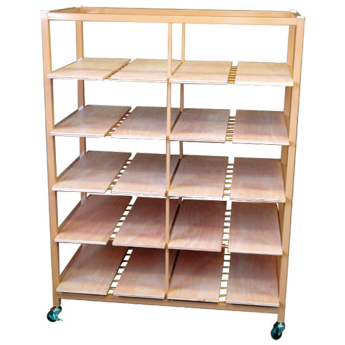 粘土作品乾燥棚　Ｓ２０型 枠スチール製・完成品