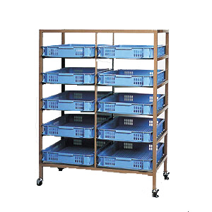 粘土作品乾燥棚 3型（スチール製・完成品）