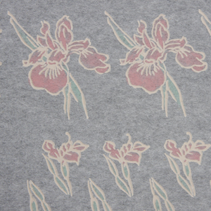 陶芸・盛り絵転写紙 あやめ