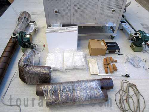 灯油窯 中古】（マルニ）灯油窯 上蓋開閉式両方焚『OSA-02R』 2000年製