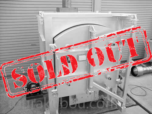 【中古】（新柳北信）灯油窯 前扉式『MR-40FWZC』（炭化仕様）フルセット＜売約済×＞