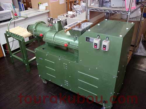 中古】林田鉄工 真空土練機VM-1 ステンレス羽