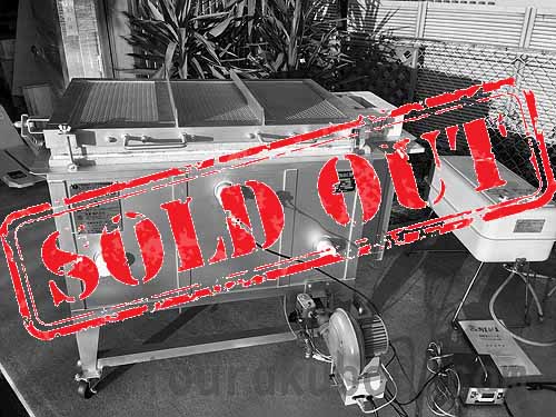 【中古】（日本電産シンポ）灯油・無煙窯『KTB-70型』＋温度計＜売約済＞