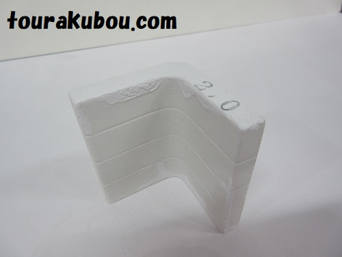 L型支柱2寸（H約60mm）ライン入