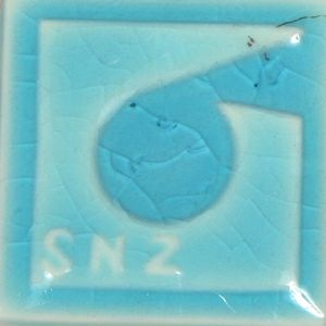 エコガラス釉 スカイブルー 1kg（粉末）