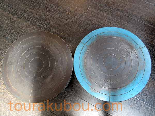 【中古】 手ろくろ 25cmφ 2台セット＜入荷〇＞