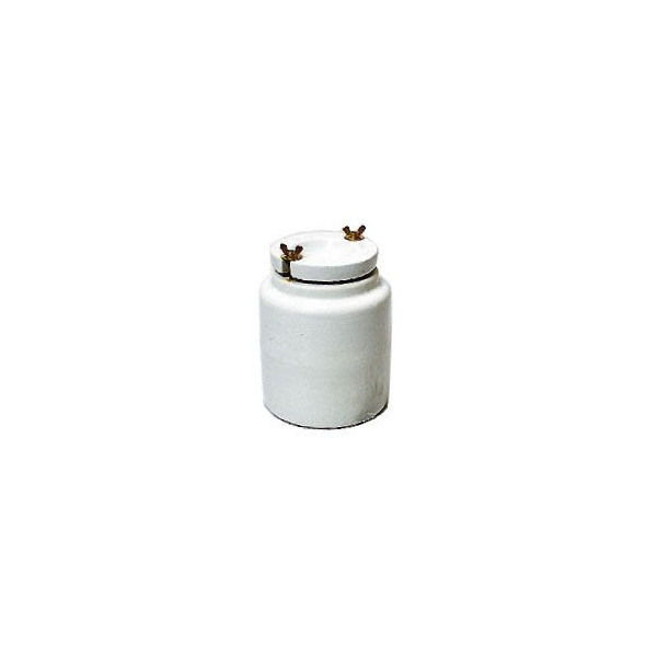 ポットミル容器 直径12cm（磁器玉付き）