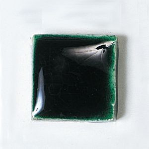 楽焼き色釉薬A（無鉛）　緑