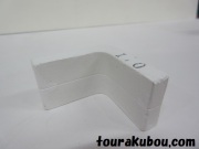 L型支柱1寸（H約30mm）ライン入