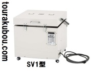 陶芸 陶芸窯 日本ヴォーグ社 上扉式電気窯 100V アートキルン SV1型 ホワイト 素焼き 絵付け