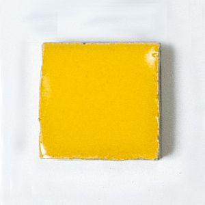 楽焼き色釉薬A（無鉛）　黄