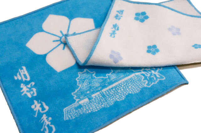 明智光秀ミニハンカチ