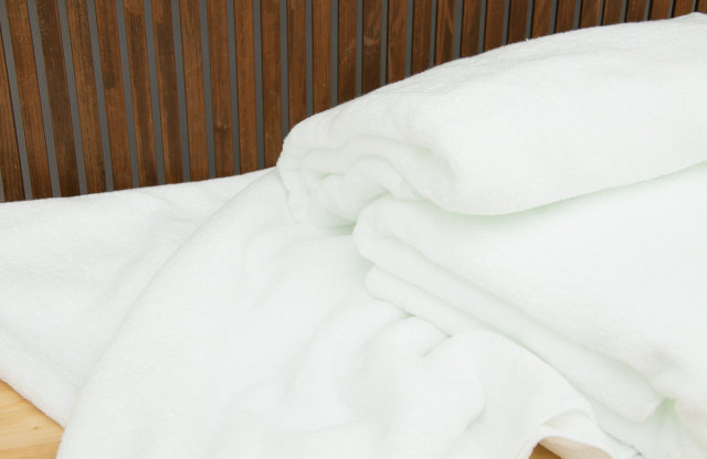 大判バスタオル　白