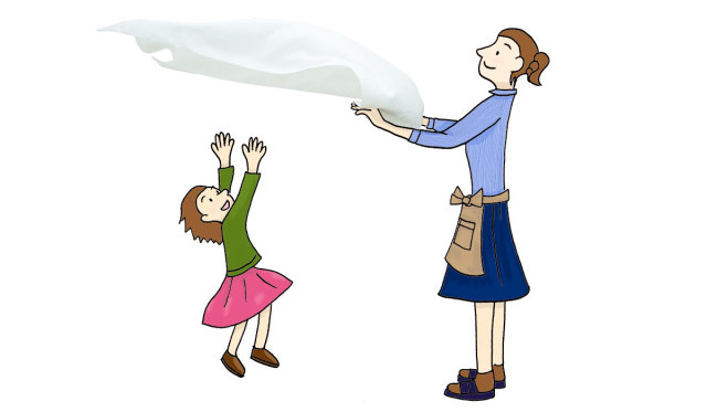 大判バスタオル　白