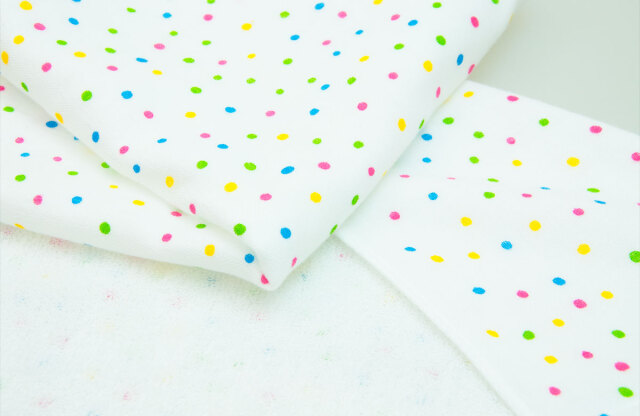 水玉ガーゼハンドタオル02