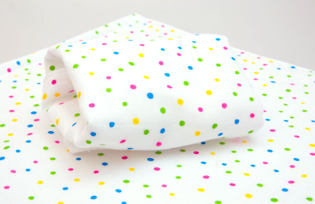 水玉ガーゼハンドタオル04