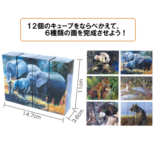 キューブパズル 【創造力を育む】