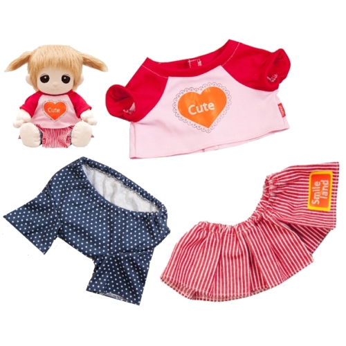 【おもちゃのジャンボ】 夢の子コレクション37 カジュアルウェアセット お洋服 ユメル ネルル ミルル 通販 販売