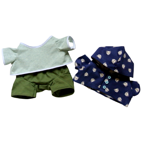 おもちゃのジャンボ プリモプエル プリモ おしゃべり 人形 お洋服 服 プリモフレンズ 着せ替え スカート かばん 靴 くつ 通販 販売