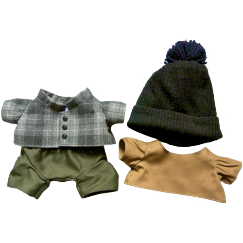 おもちゃのジャンボ プリモプエル プリモ おしゃべり 人形 お洋服 服 プリモフレンズ 着せ替え スカート かばん 靴 くつ 通販 販売