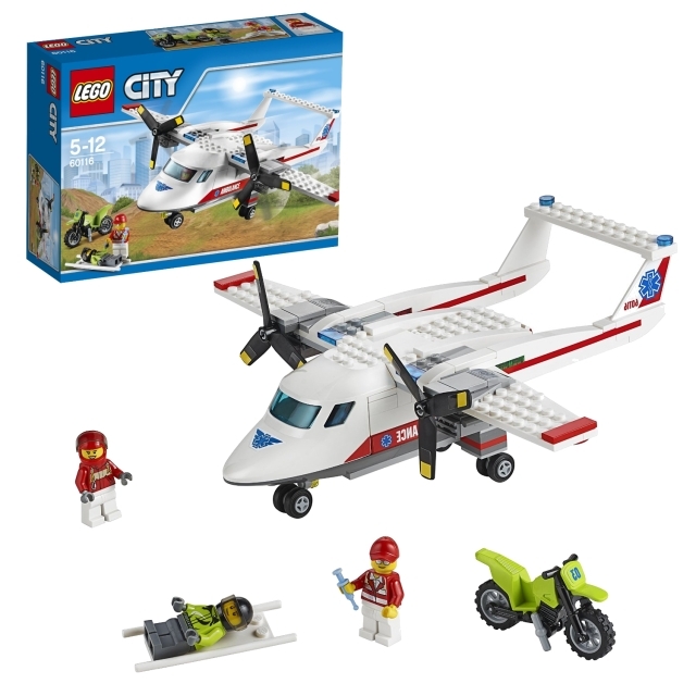 レゴ シティ 救急飛行機 60116