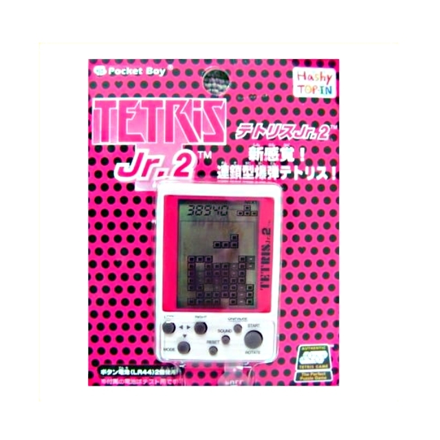 【ちょっとした待ち時間にピッタリ！】 テトリス Jｒ.2 （ミニ液晶ゲーム） ポケットボーイ 【指先の運動にもどうぞ！】