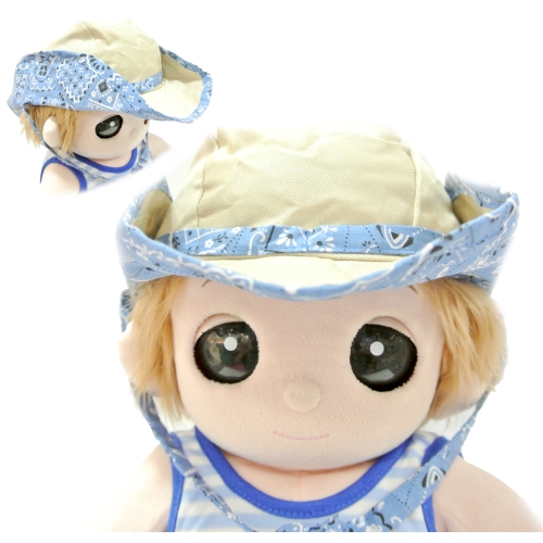 ユメル君・ネルルちゃん・ミルルちゃんのウェスタンハット 帽子 ブルーが登場です。