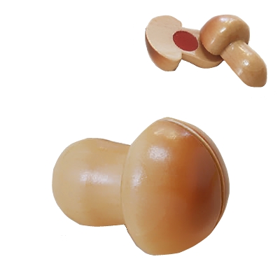 【おもちゃのジャンボ】 木のおもちゃ おままごと 食材 きのこ ミニキッチン 拡張パーツ 木製玩具 通販 販売