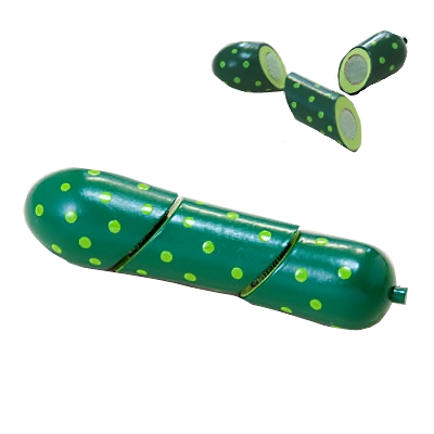 【おもちゃのジャンボ】 木のおもちゃ おままごと 食材 きゅうり ミニキッチン 拡張パーツ 木製玩具 通販 販売