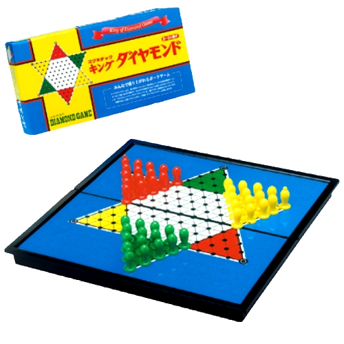 マグネットキング ダイヤモンド 盤が折りたためるタイプ オセロ 収納 ファミリーゲーム ボードゲーム おもちゃ 通販 販売