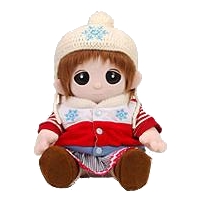 【おもちゃのジャンボ】ユメル ネルル 夢の子コレクション18 ニット帽＆ダウンベスト （男女兼用） 【おしゃべり人形お洋服】 通販 販売