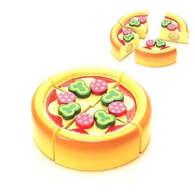 【おもちゃのジャンボ】 木のおもちゃ おままごと 食材 ピザ ミニキッチン 拡張パーツ 木製玩具 通販 販売