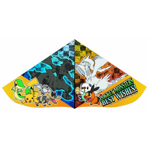 【おもちゃのジャンボ】 キャラクターカイト ポケットモンスター ポケモン ベストウィッシュ ゲイラカイト 凧 カイト 通販 販売