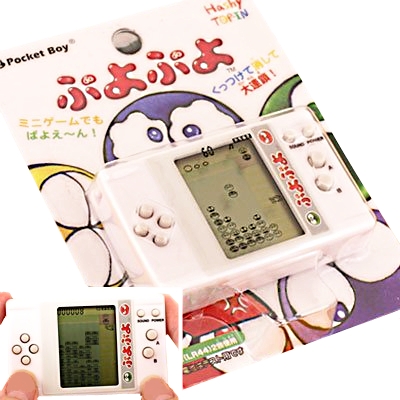 【おもちゃのジャンボ】 ぷよぷよ （ミニ液晶ゲーム） テトリス ポケットボーイ リハビリ 福祉 学習 玩具 通販 販売
