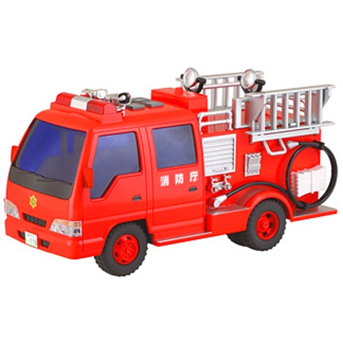サウンドポンプ 消防車 （リアルサウンド フリクション） 働く 車 おもちゃ 通販 販売