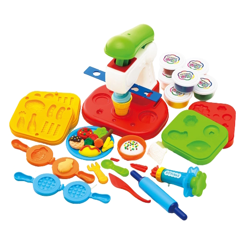 おもちゃのジャンボ】カラフルねんどお米 バラエティセット【創造力を