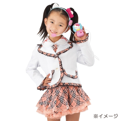 【おもちゃのジャンボ】 ハローキティ うたって！おどって！アイドルマイク （簡単カラオケマイク） 通販 販売