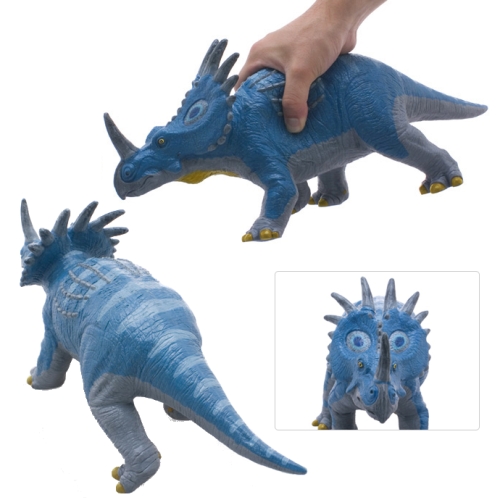 恐竜フィギュア スティラコサウルス ビニールモデル