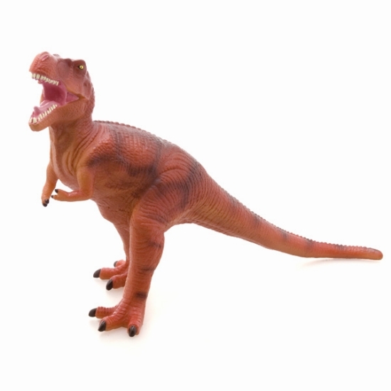 恐竜フィギュア ティラノサウルス （レッドカラーバージョン） ビニールモデル