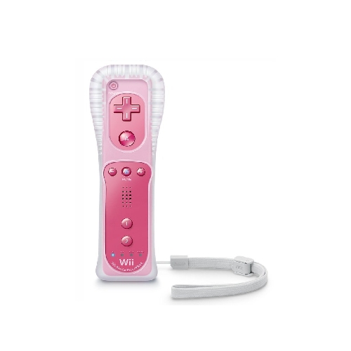 ニンテンドー Wii リモコンプラス ピンク （Wiiリモコンジャケット付き）