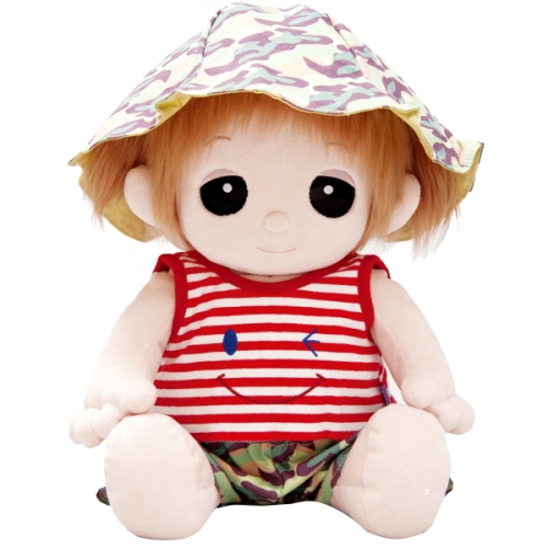 【おもちゃのジャンボ】 夢の子コレクション39 ボーダータンクトップ＆迷彩柄ズボン 帽子付き お洋服 ユメル ネルル ミルル 通販 販売