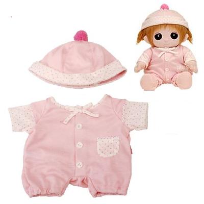 【おもちゃのジャンボ】 ユメル ネルル ミルル 夢の子コレクション16 ロンパース （もも色） おもちゃ 通販 販売