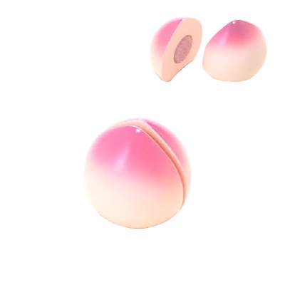 【おもちゃのジャンボ】 木のおもちゃ おままごと 食材 もも ミニキッチン 拡張パーツ 木製玩具 通販 販売