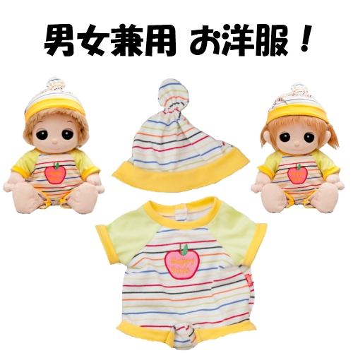 【おもちゃのジャンボ】 夢の子コレクション36 パステルカラーロンパース お洋服 ユメル ネルル ミルル 通販 販売