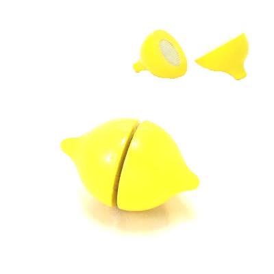 【おもちゃのジャンボ】 木のおもちゃ おままごと 食材 レモン ミニキッチン 拡張パーツ 木製玩具 通販 販売