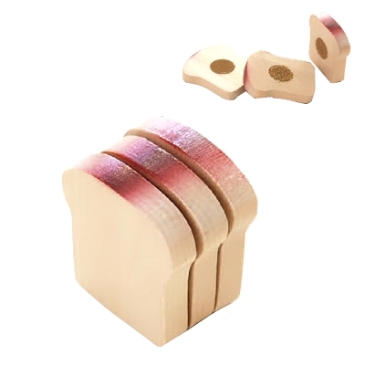 【おもちゃのジャンボ】 木のおもちゃ おままごと 食材 食パン ミニキッチン 拡張パーツ 木製玩具 通販 販売