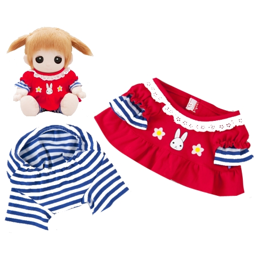 【おもちゃのジャンボ】 夢の子コレクション35 うさぎさんチュニック＆レギンス お洋服 ユメル ネルル ミルル 通販 販売