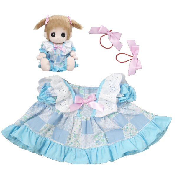 【おもちゃのジャンボ】 夢の子コレクション32 さわやか水色ワンピース お洋服 ユメル ネルル ミルル 通販 販売
