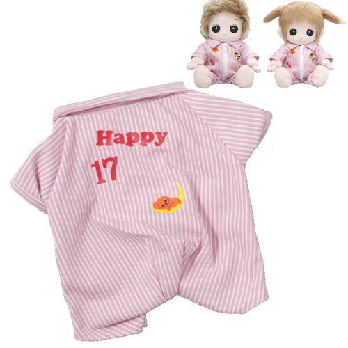 【おもちゃのジャンボ】 夢の子コレクション32 ストライプカジュアルつなぎ お洋服 ユメル ネルル ミルル 通販 販売